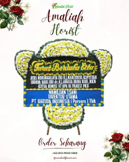 Papan Bunga Duka Sanden